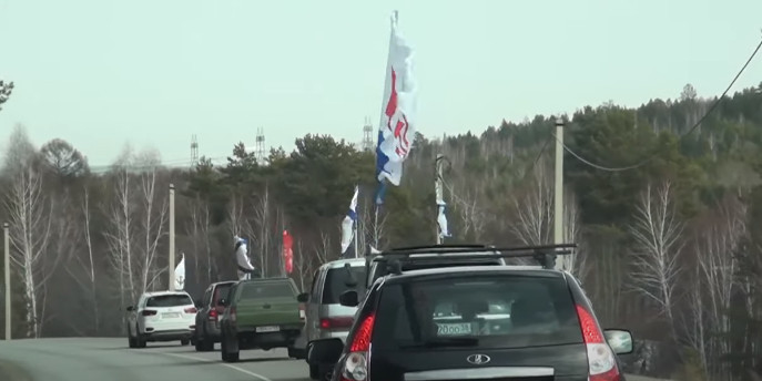Ветераны морской пехоты побывали в Омске по маршруту автопробега Владивосток – Донецк (ФОТО)