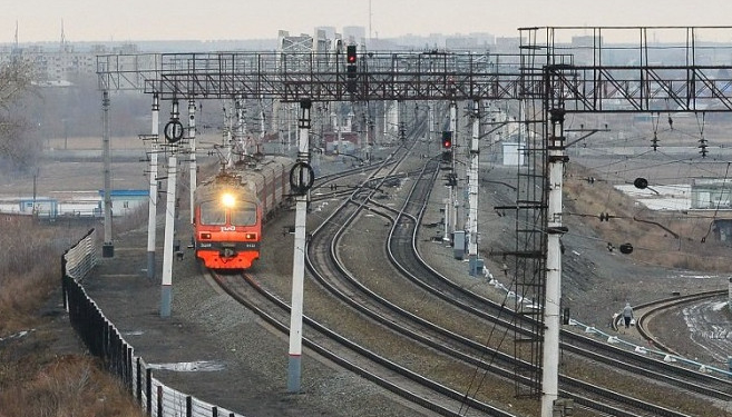 В Омске на станции Московка сошел с рельсов железнодорожный вагон