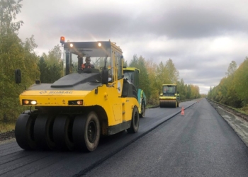 В Омской области отремонтировали дорогу Марьяновка — Шербакуль