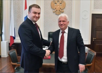 Виталий Хоценко и Сергей Елисеев обсудили перспективы развития самбо в Омской области