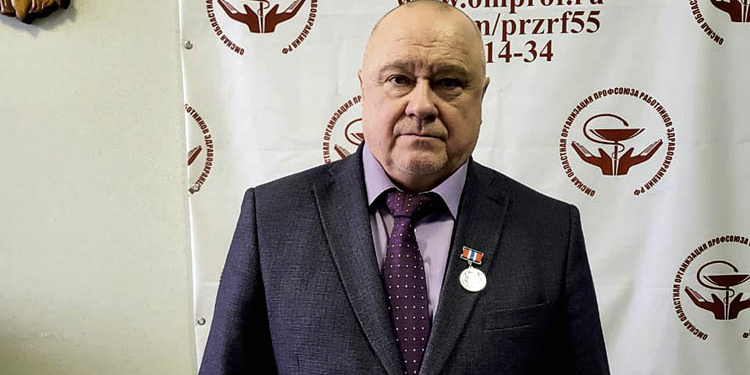 Поздравление председателя Омского обкома профсоюза работников здравоохранения РФ С. В. Быструшкина с днем Победы Поздравление председателя Омского обкома профсоюза работников здравоохранения РФ С. В. Быструшкина с днем Победы