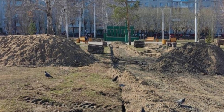 Сибирский проспект в Омске преобразится к концу августа Сибирский проспект в Омске преобразится к концу августа